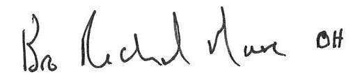 Brother Richard Signature